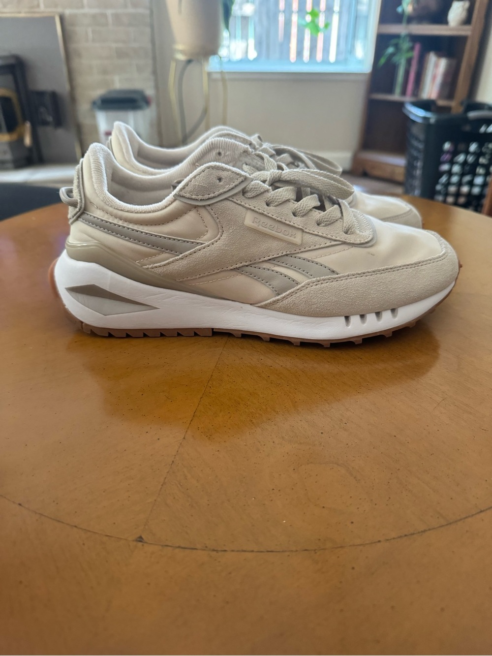Reebok Women's Taupe/Beige Athletic Sneakers